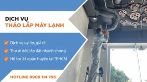 Tháo lắp máy lạnh