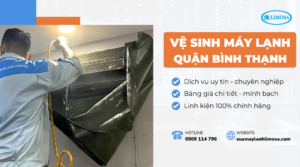 Vệ sinh máy lạnh quận Bình Thạnh