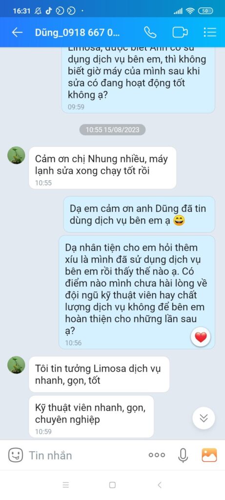 Feedback khách hàng