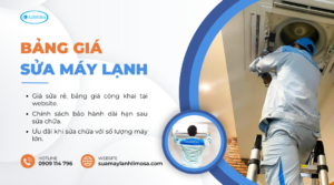 Bảng giá sửa máy lạnh