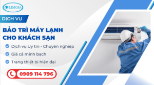 Bảo trì máy lạnh cho khách sạn