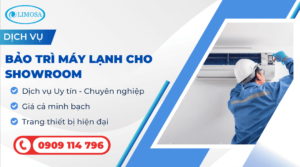 Bảo trì máy lạnh cho showroom