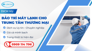Bảo trì máy lạnh cho trung tâm thương mại