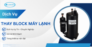 Thay Block máy lạnh uy tín