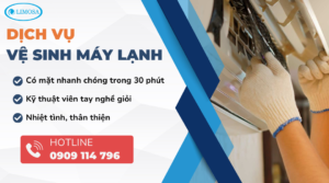 Vệ sinh máy lạnh tại Suamaylanhlimosa