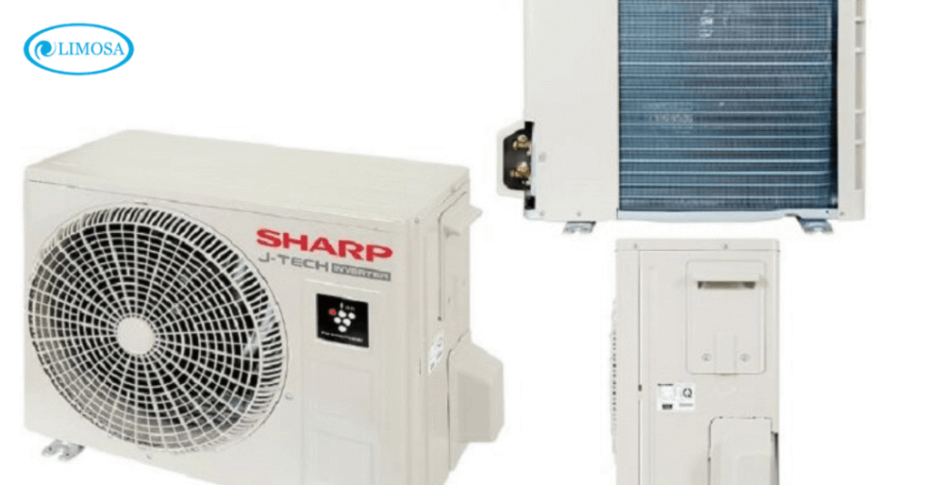 Cục nóng máy lạnh sharp inverter 1.5hp