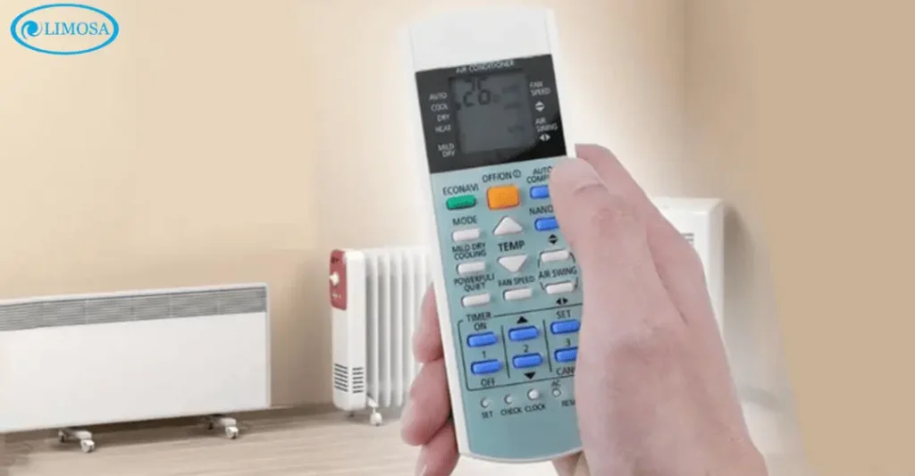 Cài đặt thù công tân số máy lạnh panasonic