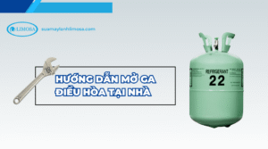Hướng dẫn cách mở ga điều hòa