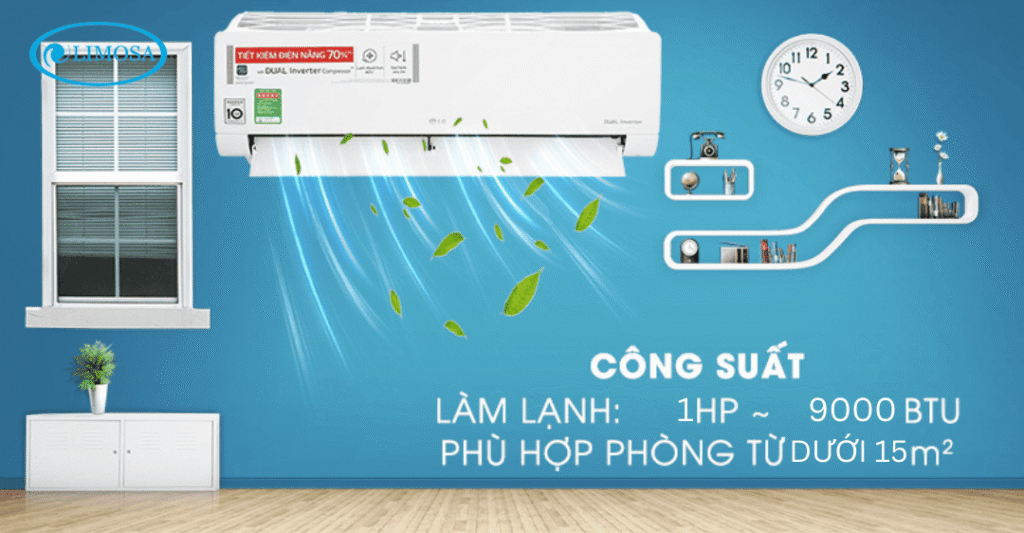 Máy lạnh giá dưới 5 triệu cho phòng ngủ nhỏ