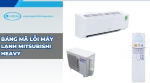 Bảng mã lỗi máy lạnh mitsubishi heavy