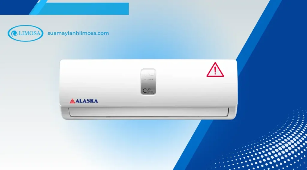 Dấu hiệu máy lạnh Alaska báo lỗi E3