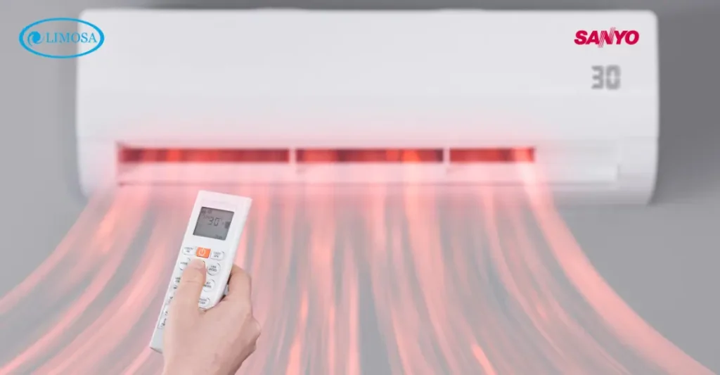 Dấu hiệu máy lạnh Sanyo báo lỗi E2