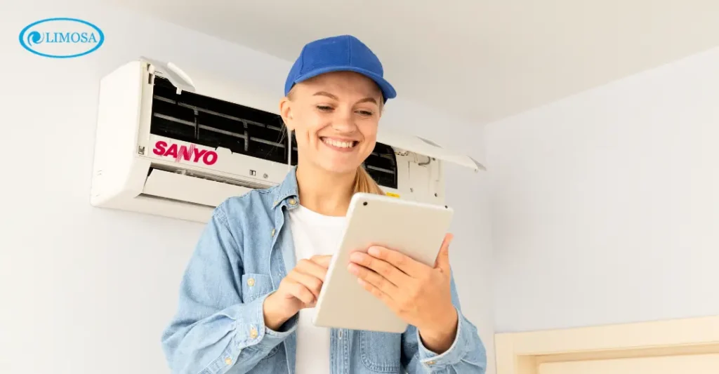 Dấu hiệu máy lạnh Sanyo báo lỗi F6