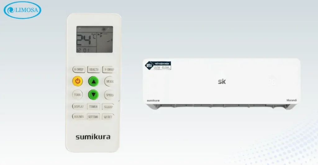 Hướng dẫn các nút bấm trên máy lạnh Sumikura