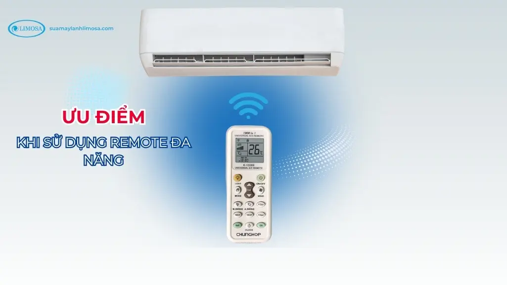 Tần số remote đa năng máy lạnh