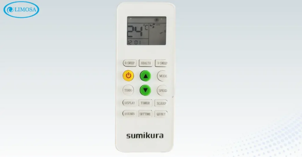Tổng quan các nút trên remote Sumikura